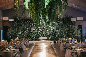 Sustainable Floristry - Luxury Weddings - Hayford & Rhodes International